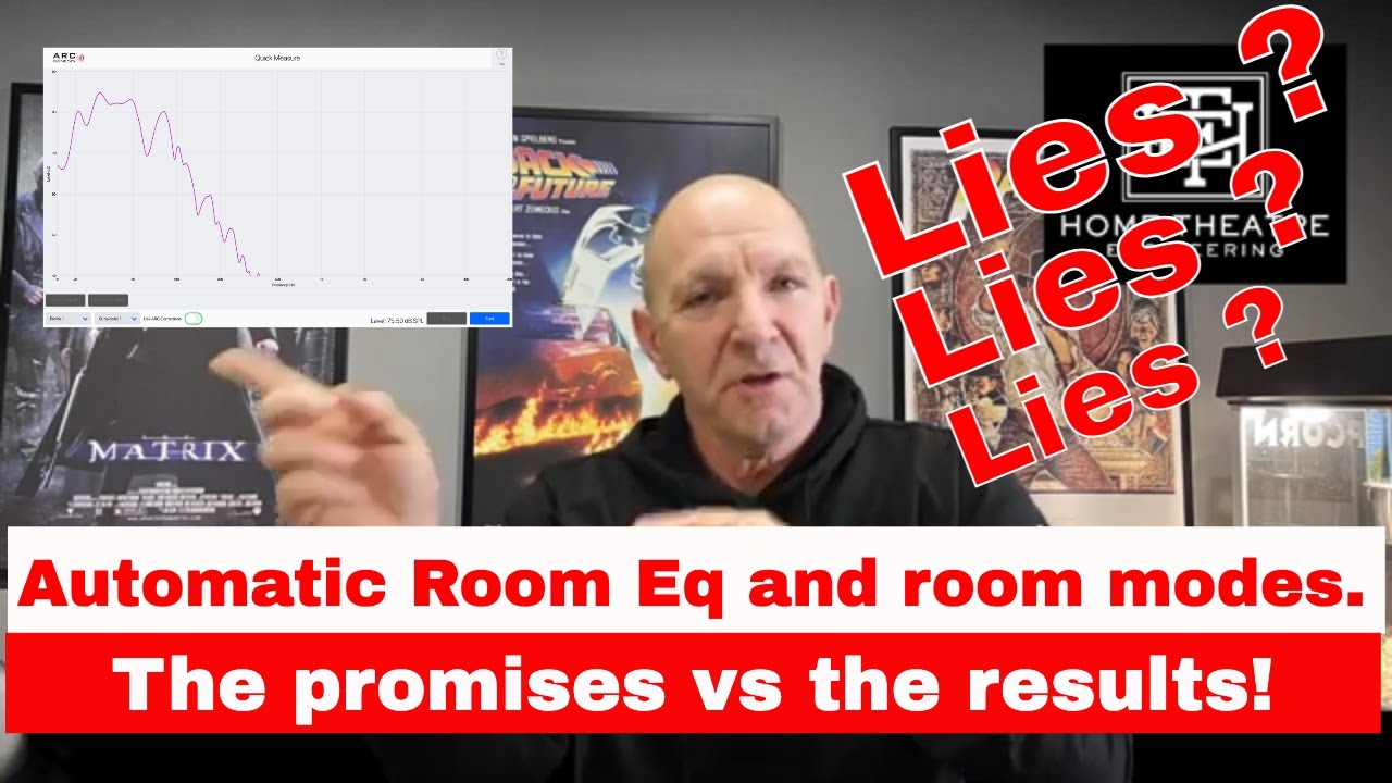 Room Correction (Auto Eq) Lies !! The problem with bass room modes.