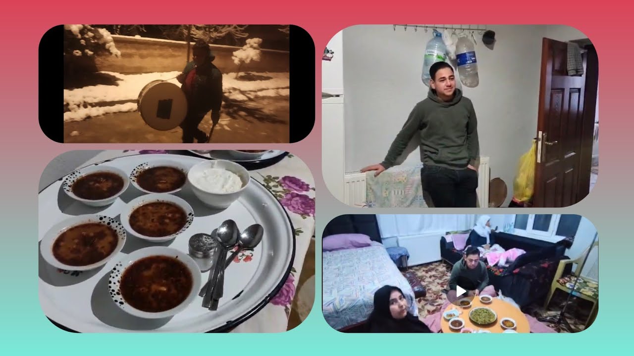#food ✅ KEMALA DÜĞÜN ÇORBASİ YAPTIM 💥 KÖYÜMÜZE YİNE KİŞ GELDİ MAŞALLAH ✅ YİNE VİLOGUMUZA DOSTLAR ✅