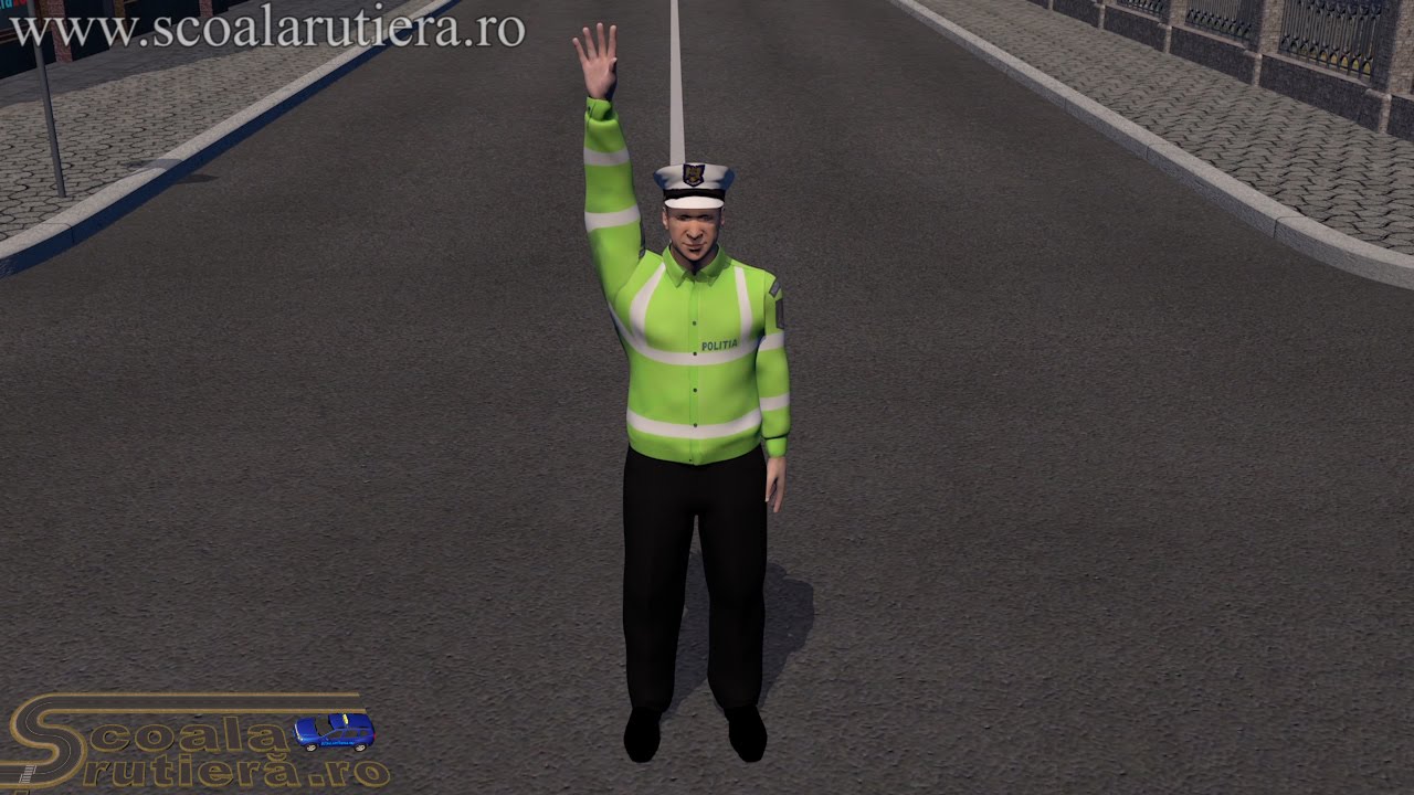 Semnalele politistului