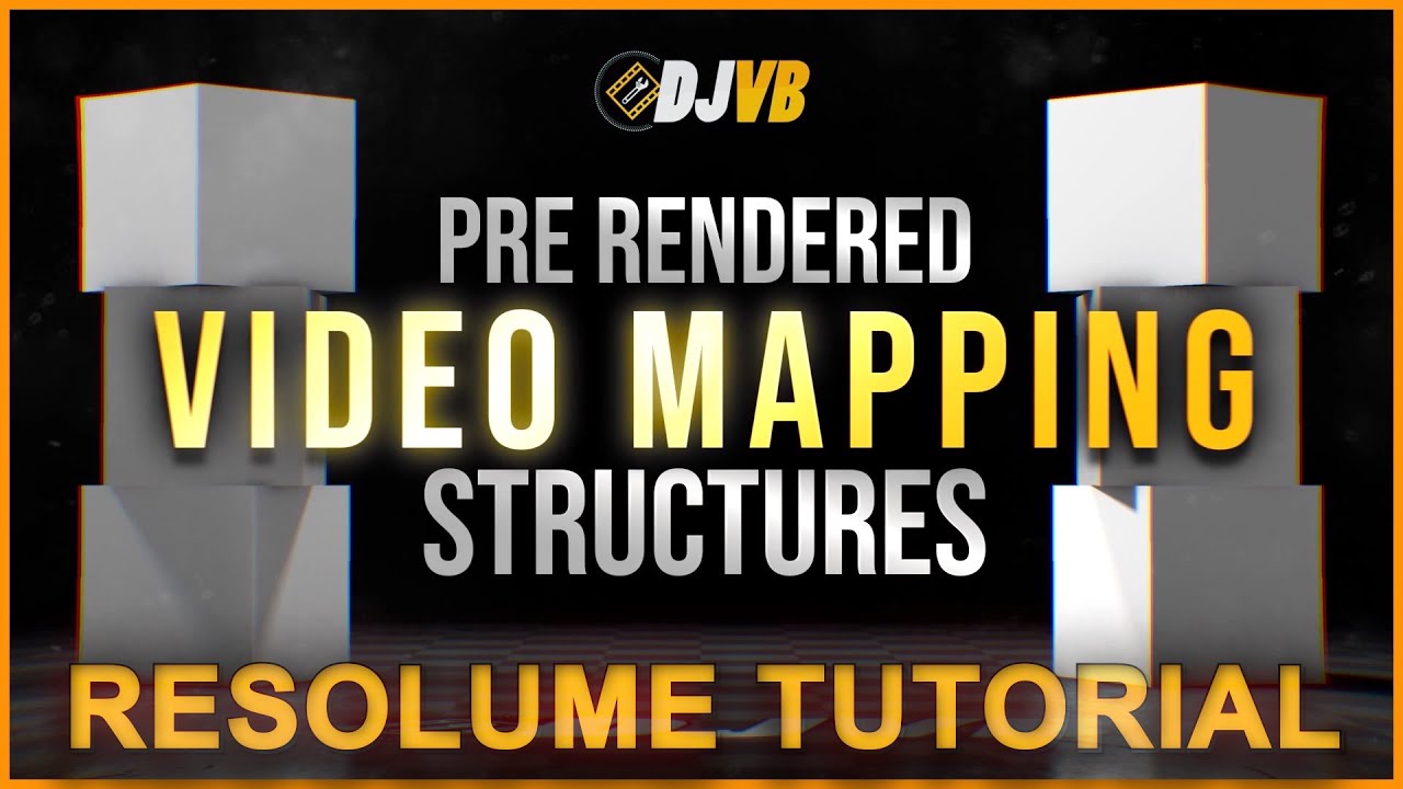 Resolume Tutorial - Video Mapping Cube Structures using Box Mapping Toolkit V2 from stageloops.com