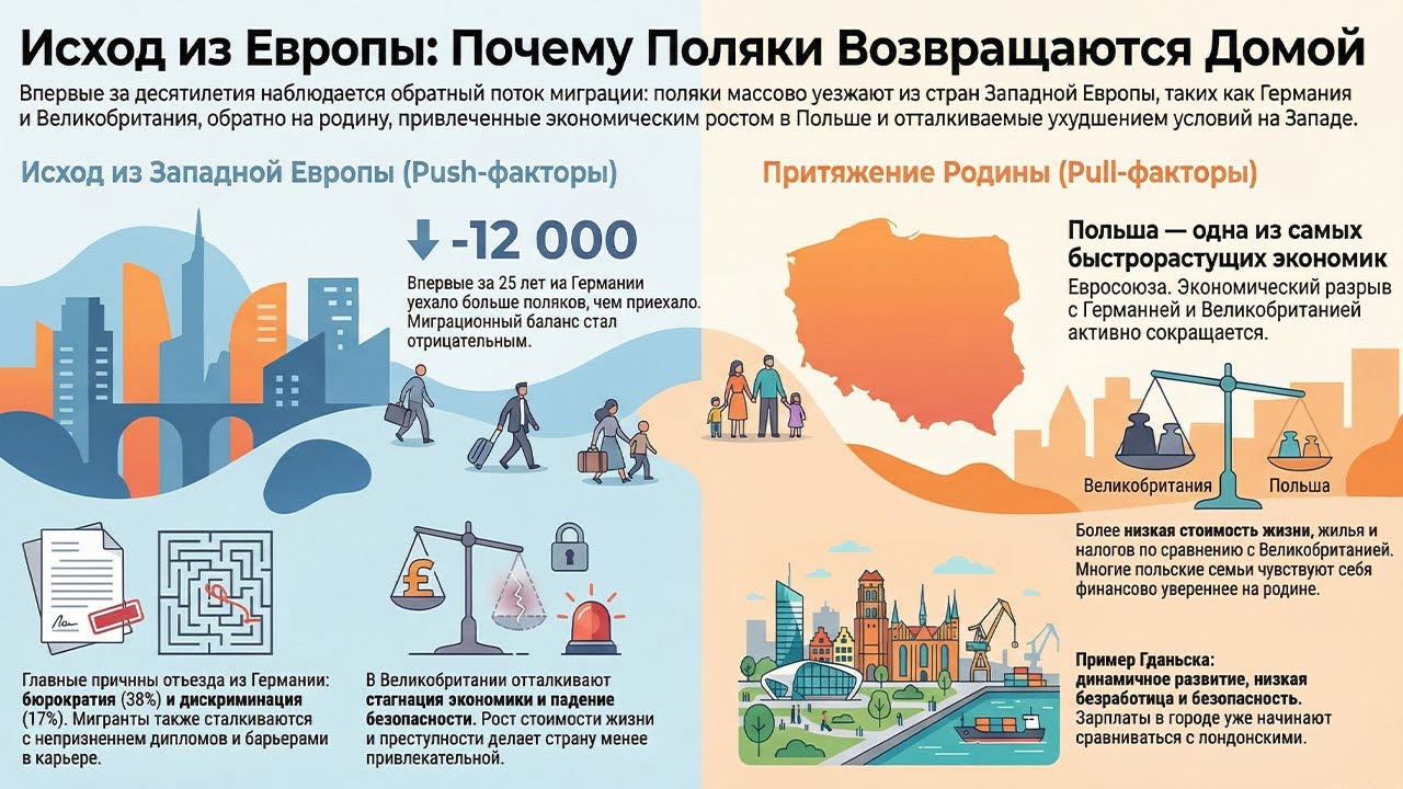 Польша 2026 массовый возврат поляков и что их поразило