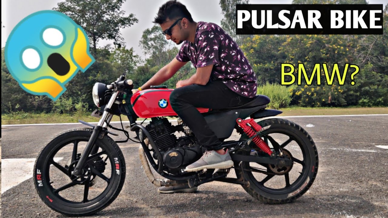 Pulsar Modified Into CafeRacer 💥 🔥😱 By Rohit Custom|MotoMahal CafeRacer Style