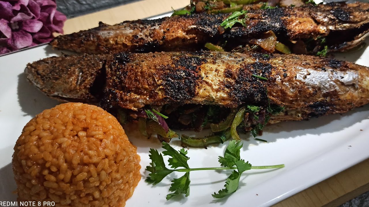 اسهل واسرع سمك ماكريل مشوي تعملوه في حياتكم #تجربتي_أسهل_Tajribaty