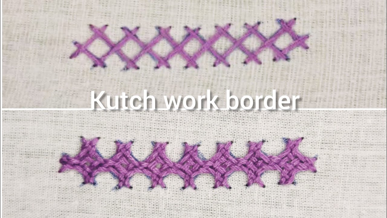 Kutch work border tutorial | part 2