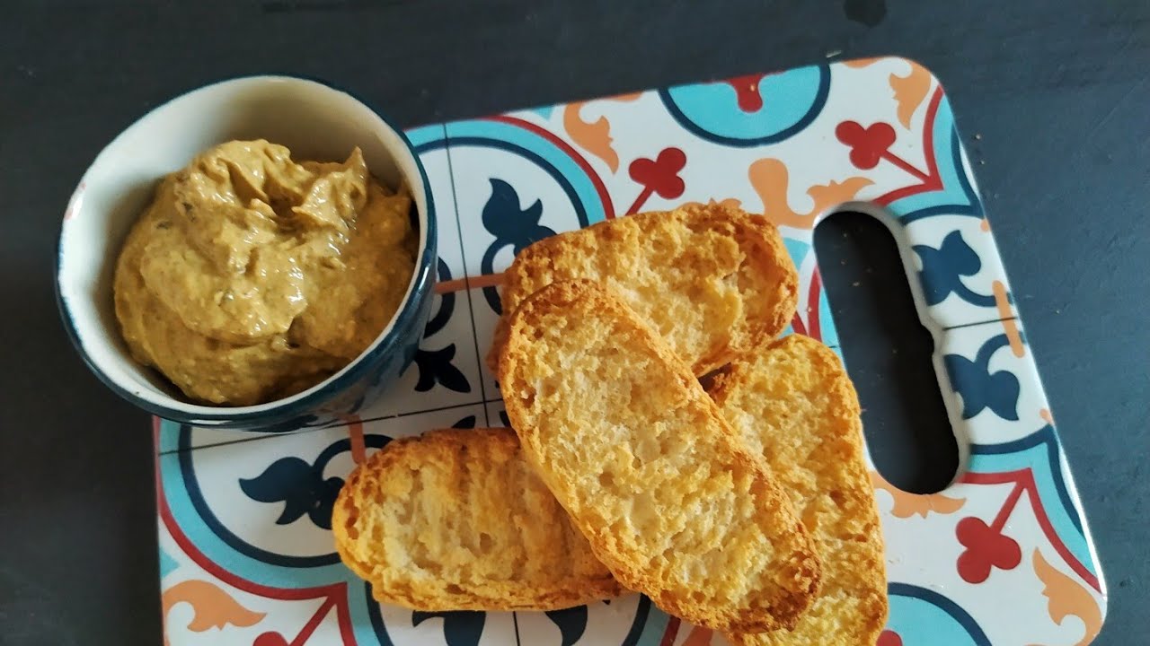 Paté de mejillones en escabeche.