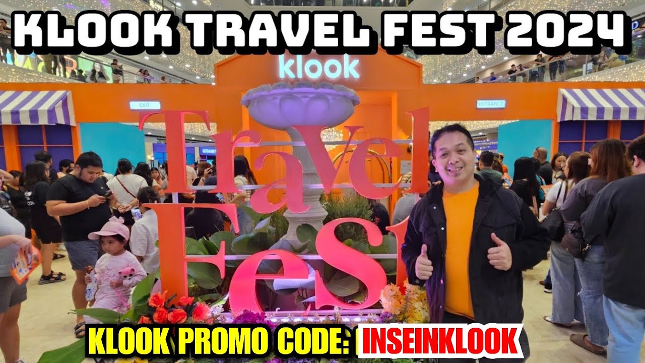 What Happened at KLOOK TRAVEL FEST 2024?! A Klook Kreator Vlog INSEIN Experience!
