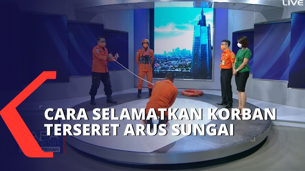 Cara Sederhana Selamatkan Korban yang Terseret Arus Sungai