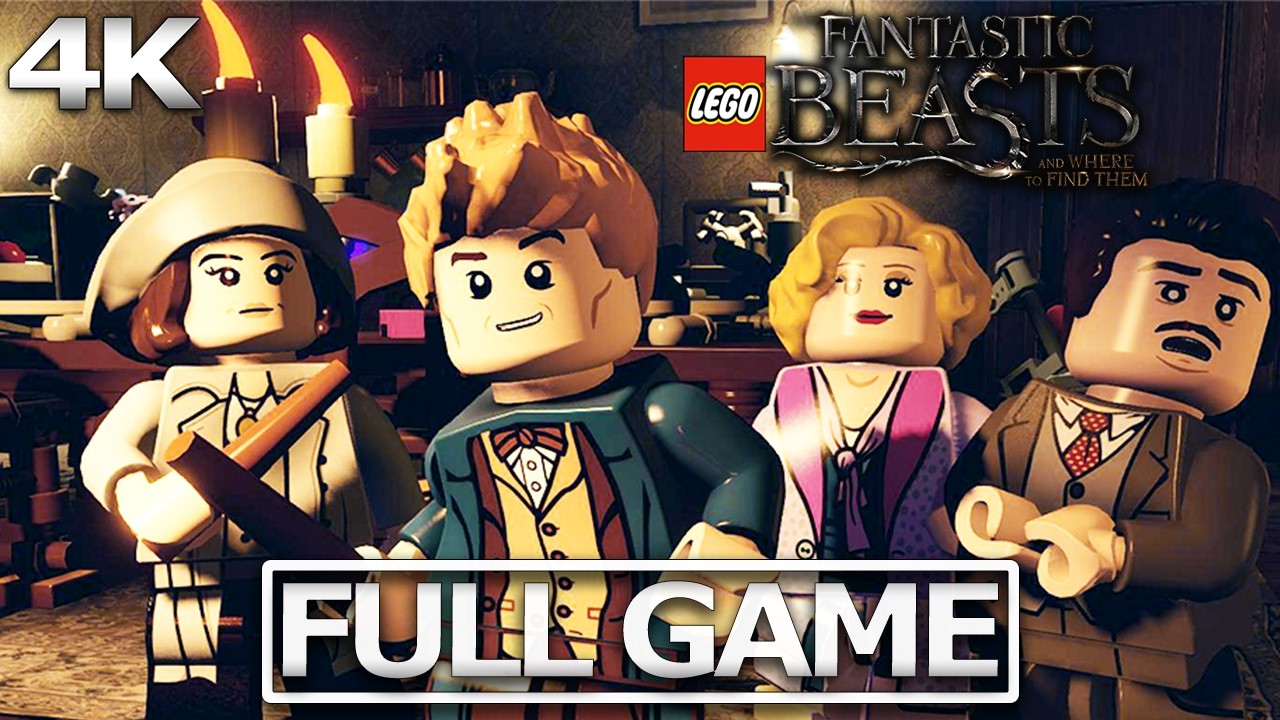 LEGO FANTASTIC BEASTS Full Gameplay Walkthrough / No Commentary【FULL GAME】4K 60FPS Ultra HD