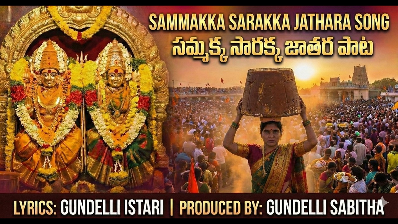 🔥 SAMMAKKA SARAKKA JATHARA VIDEO SONG | సమ్మక్క సారక్క జాతర పాట | GUNDELLI ISTARI