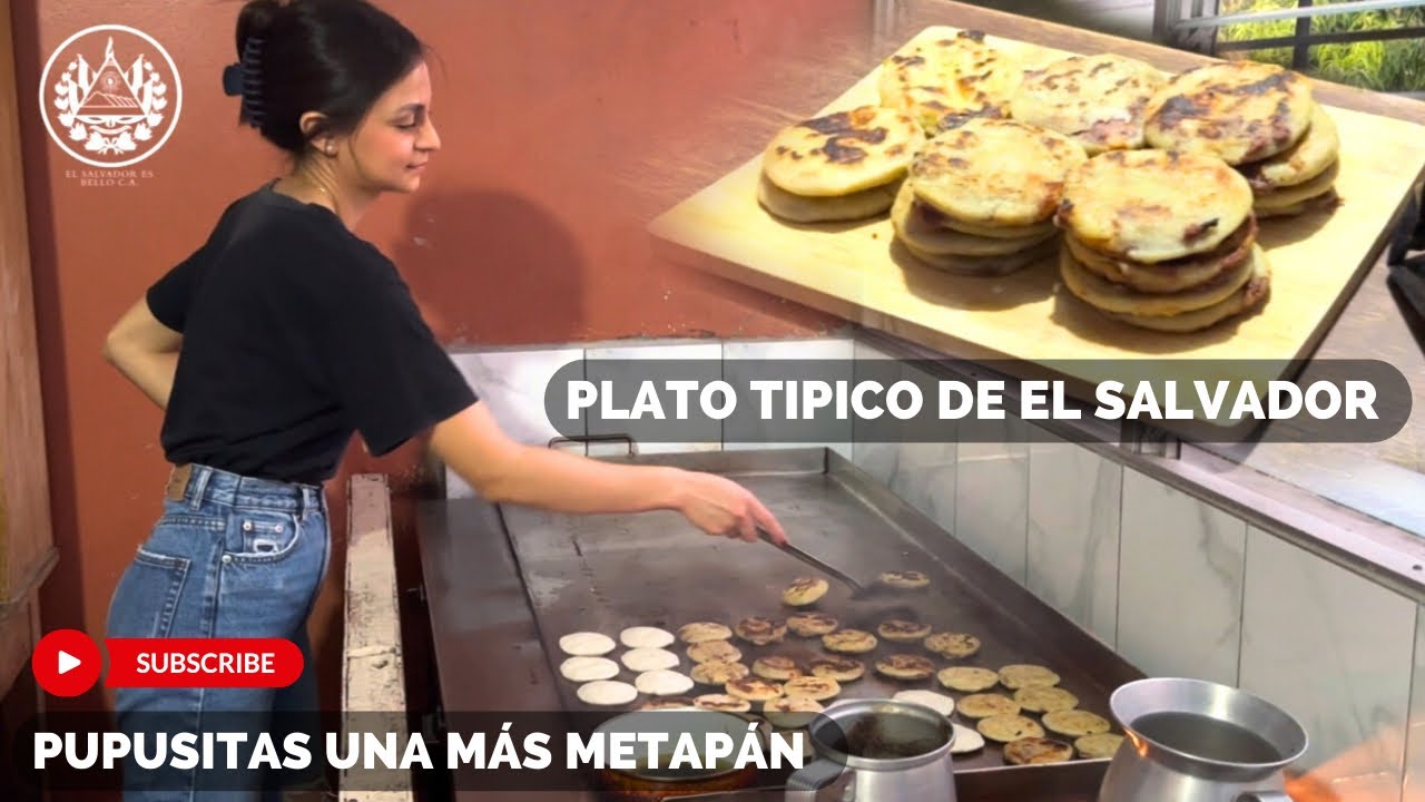 4 PUPUSAS POR $1, PUPUSITAS UNA MÁS METAPÁN SANTA ANA EL SALVADOR 🇸🇻