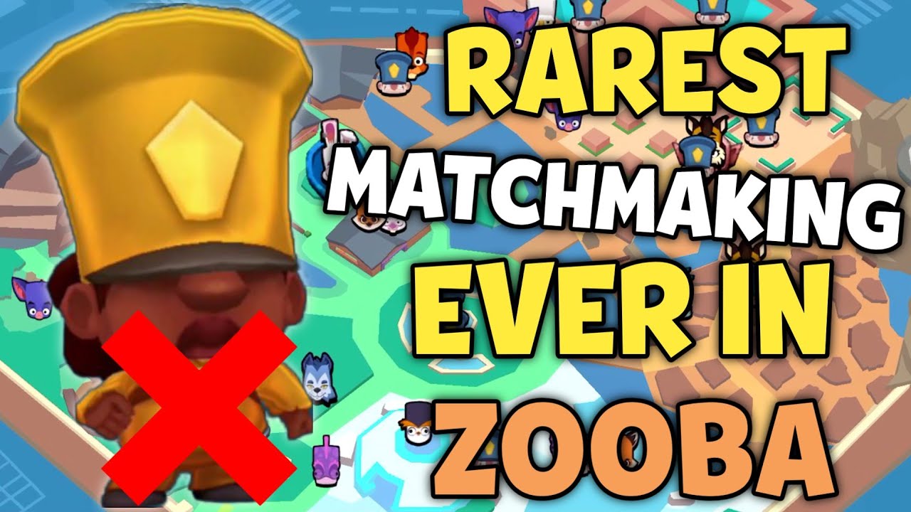 Rarest Matchmaking without Legendary Guard | Zooba