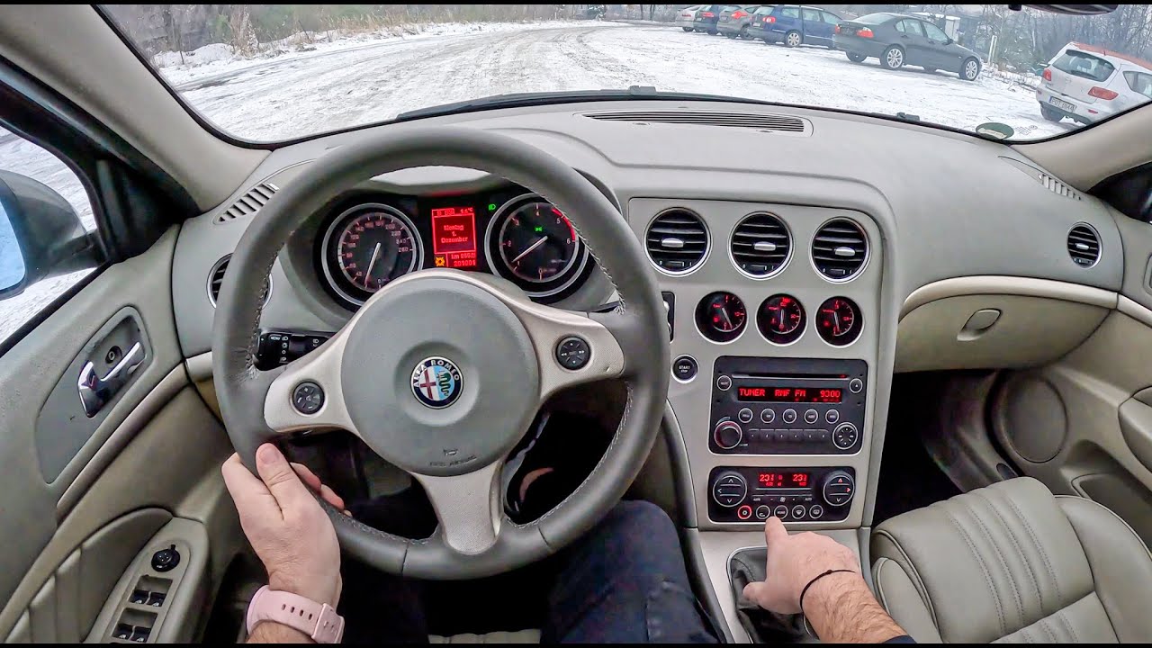 2007 Alfa Romeo 159 Sportwagon [1.9 JTDM 16v 150HP] |0-100| POV Test Drive #1902 Joe Black