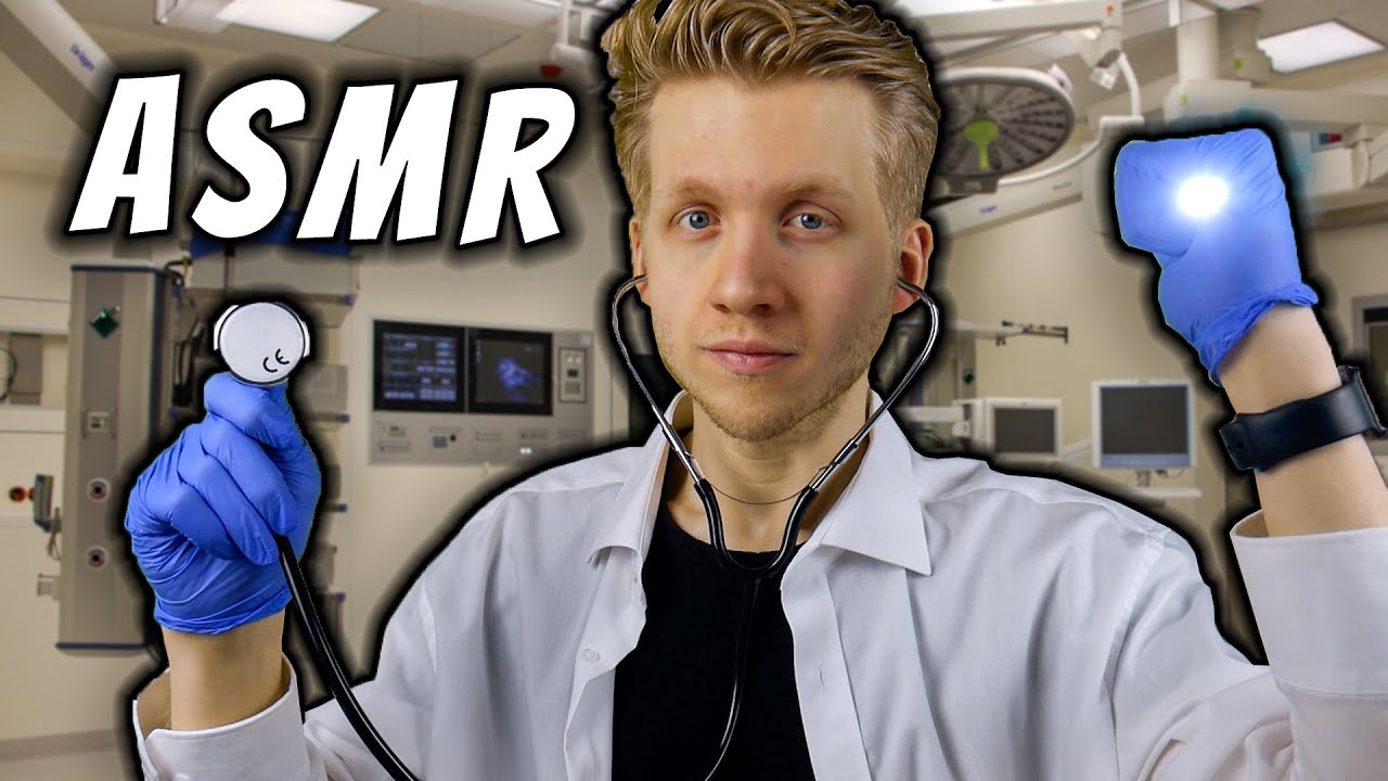 ASMR | Erste Hilfe UNTERSUCHUNG im KRANKENHAUS! (Roleplay)