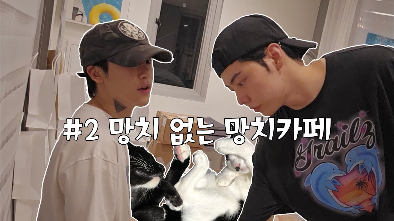 [SUB][Vlog] #2 망치 생일카페 준비, 그리고 모두들 감사했습니다 🐱🎂