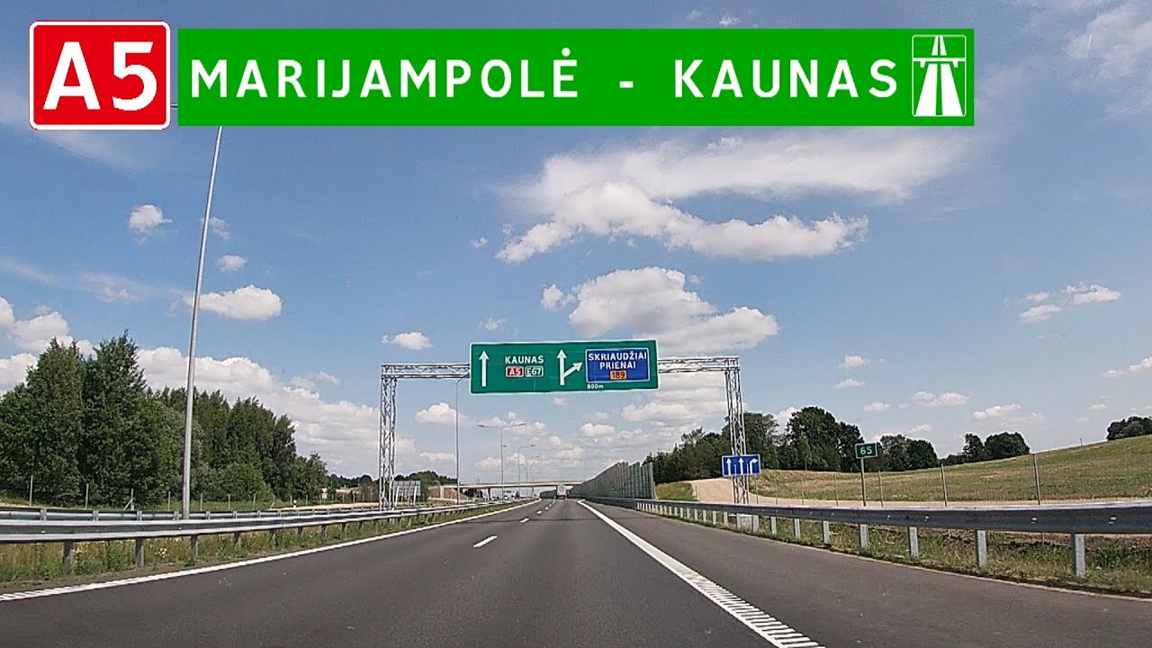 Lithuania: A5 Marijampolė - Kaunas (Via Baltica)