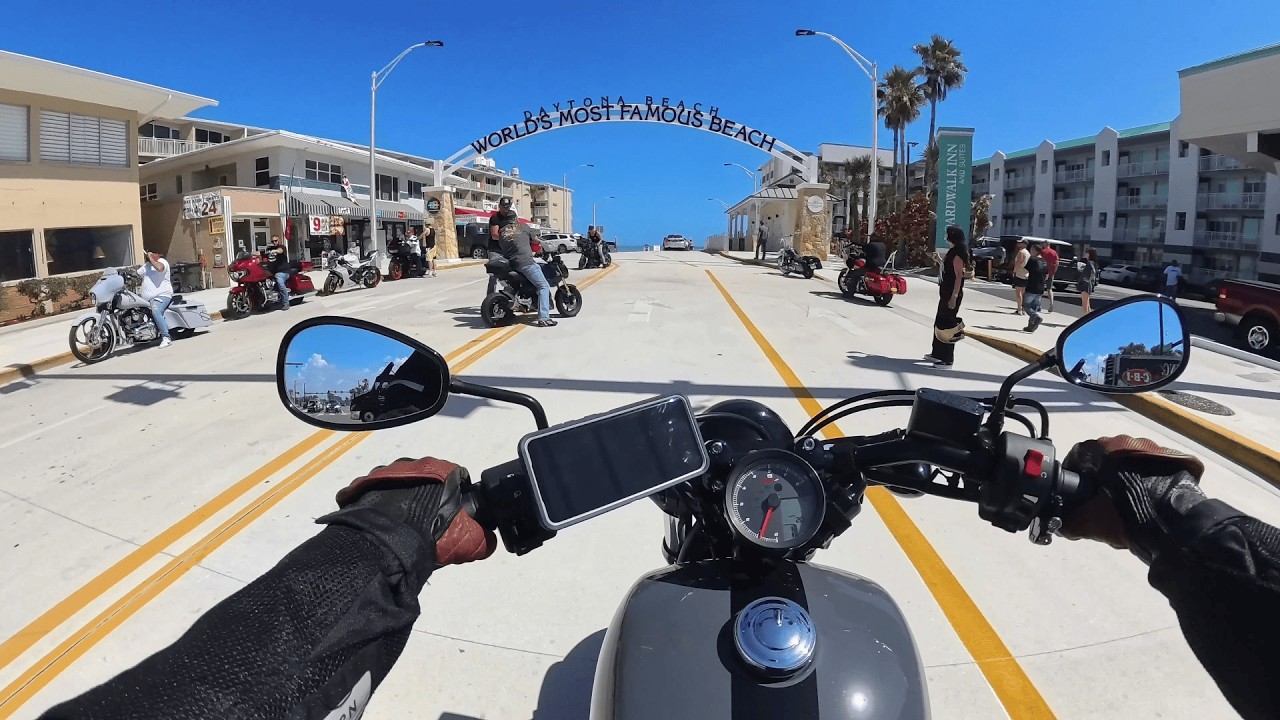 Daytona Ride - Bike Week 2026 - Yamaha Bolt [Pure Engine Sound]