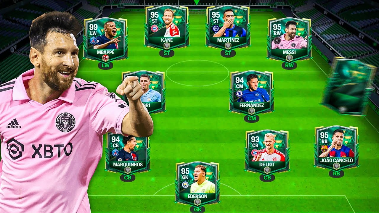 I Built The Best Winter Wildcards Squad! Messi, Mbappe, kane!! Fc Mobile