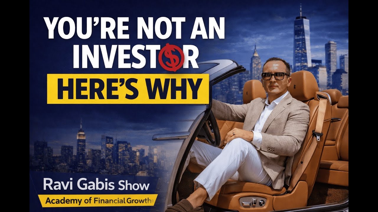 Most People Think They’re Investors — They’re Not. Here’s Why.