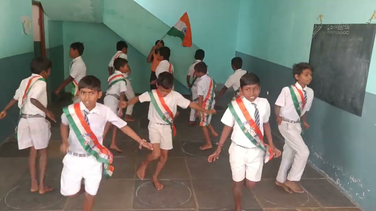 Nethuru marigithe ethara jenda dance performed by 3rd class students 