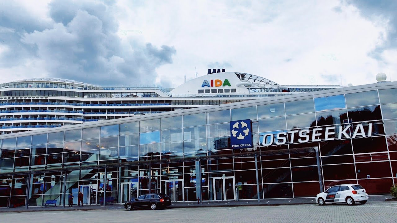 Ostseekai, AIDA Cruise Ship. Kiel,Germany.