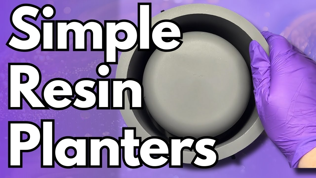 2 Stunning Techniques for DIY Resin Plant Pots! Beginner Friendly | 381