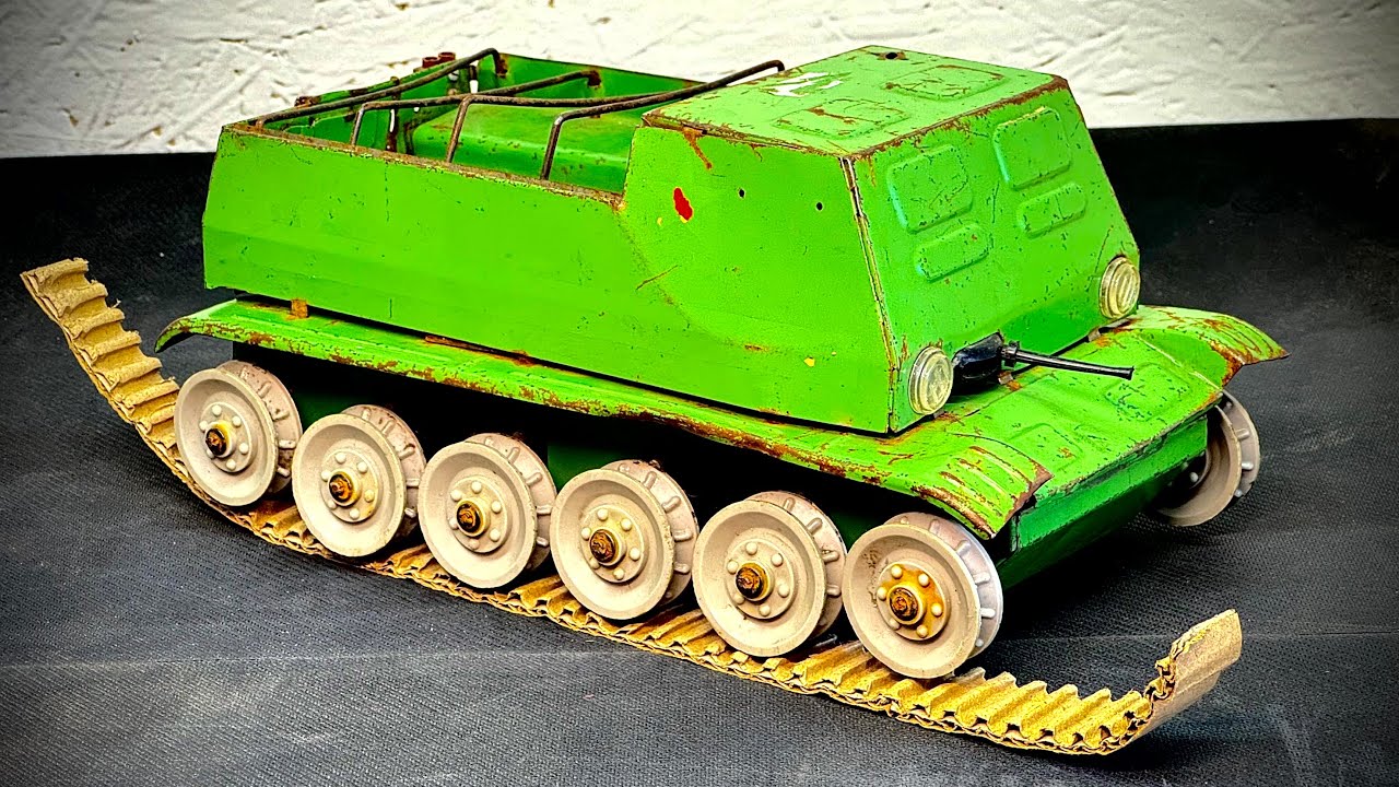 Tank Restoration  | Restoration Abandoned Fighting Vehicle