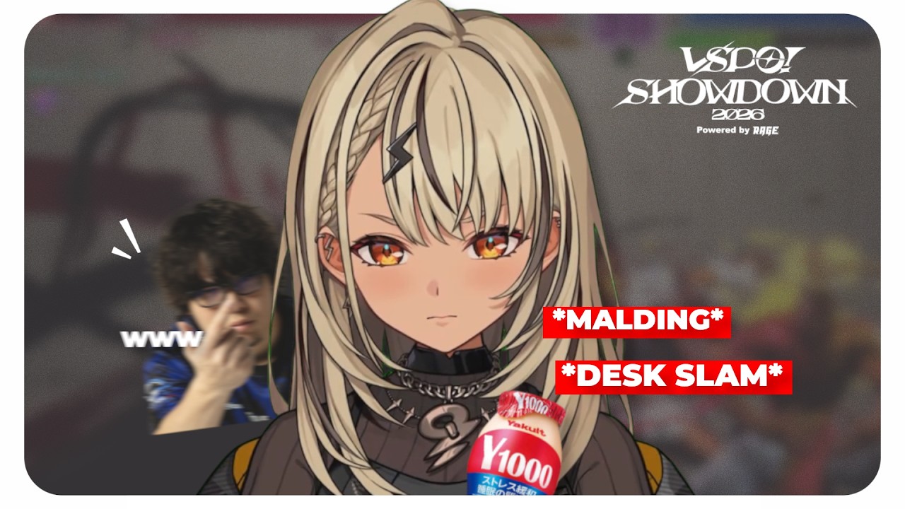 Naruo Coach Can't Stop Laughing Because This Angry Gyaru 【Vtuber/Vspo!/Kaminari Qpi/StreetFighter 6】