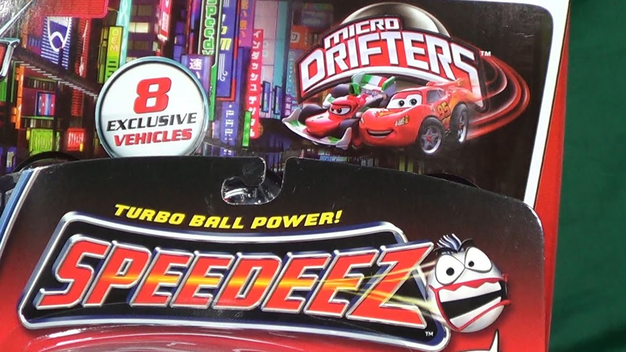 Disney Cars Metallic Micro Drifters And Speedeez!