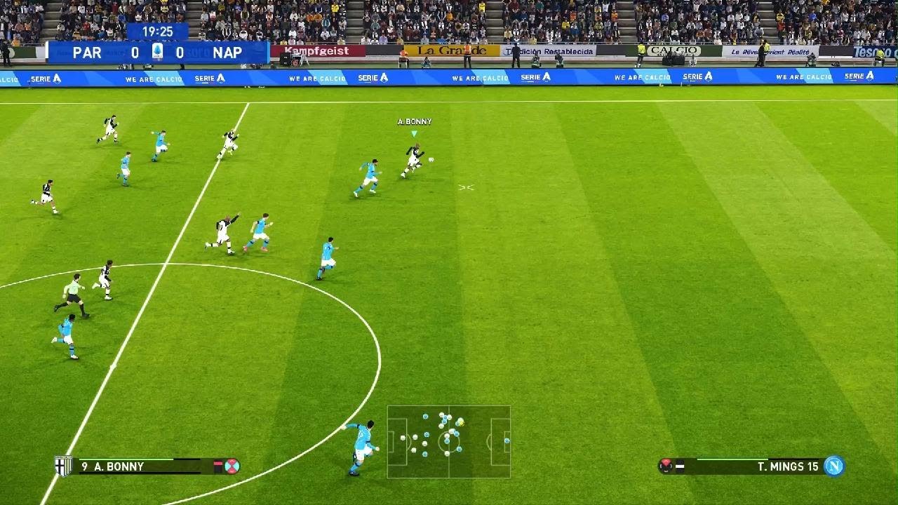 Duelo entre os lideres da liga. Parma 2x3 napole