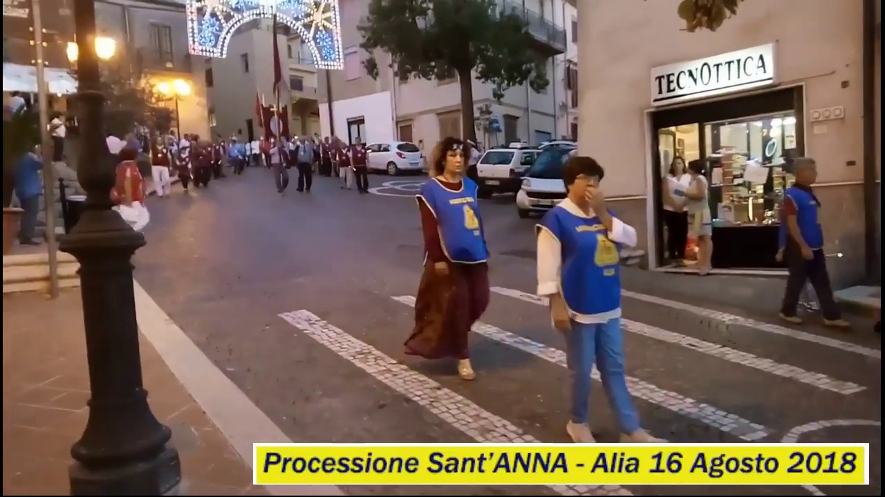 Processione Sant'Anna - Alia 16 Agosto 2018