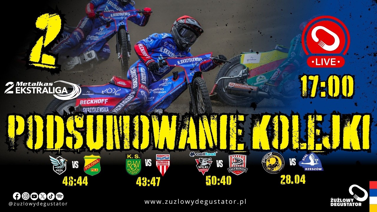 Czerwona kartka, świetny Knudsen i walka w Krośnie - podsumowanie 1 kolejki Metalkas 2. Ekstraligi