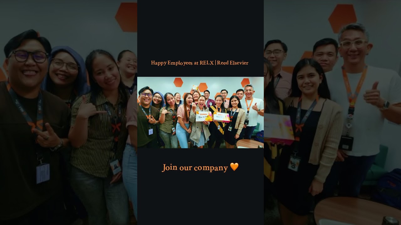 Happy Employees at @RELXReedElsevier  #hiring #ValuingWhatMatters #relx