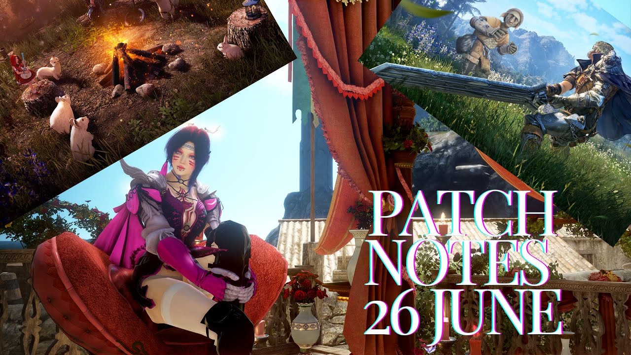 BDO Console Patch notes - Free V Blackstar - Lifeskill Family tools - Dark rift Debo Accessories