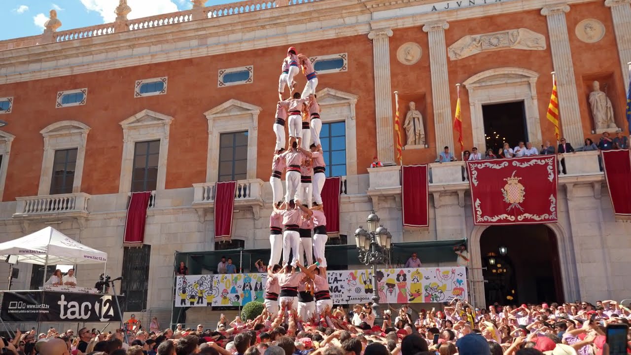 ✨ Xiquets de Tarragona | Castells en la Fiesta de Santa Tecla 2025 🎉 [4K UHD]