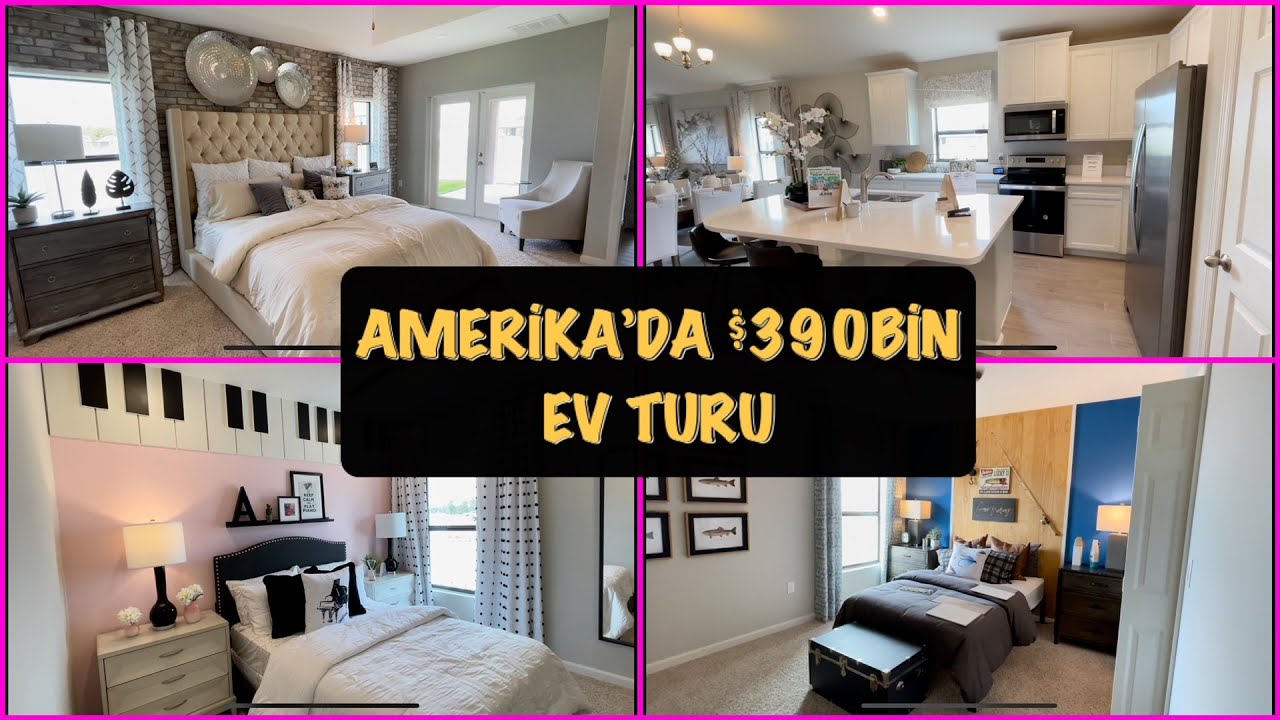 AMERİKA’DA EVLER | FLORIDA (3 ODA 2 BANYO)