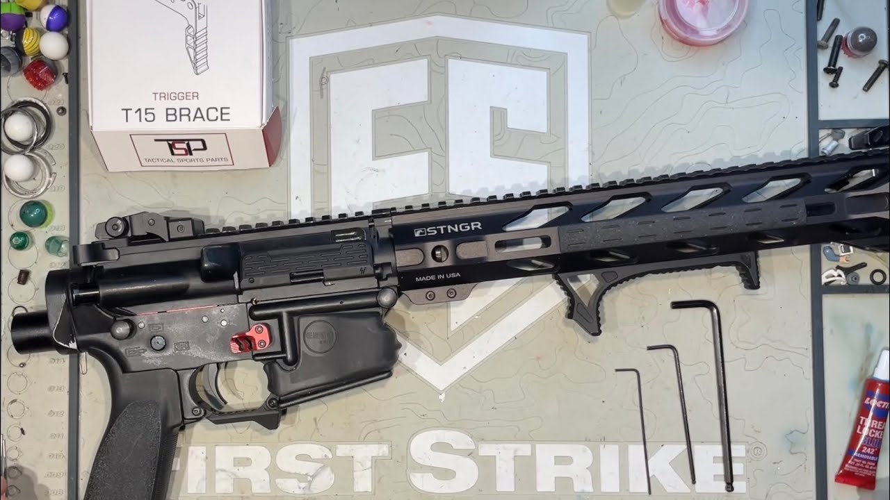 How to swap the trigger on a First Strike T15