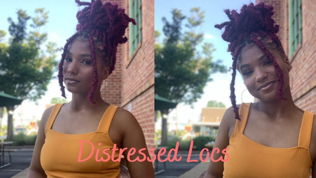DISTRESSED BOB LOCS TUTORIAL| MY FIRST TIME! Ep:2 |