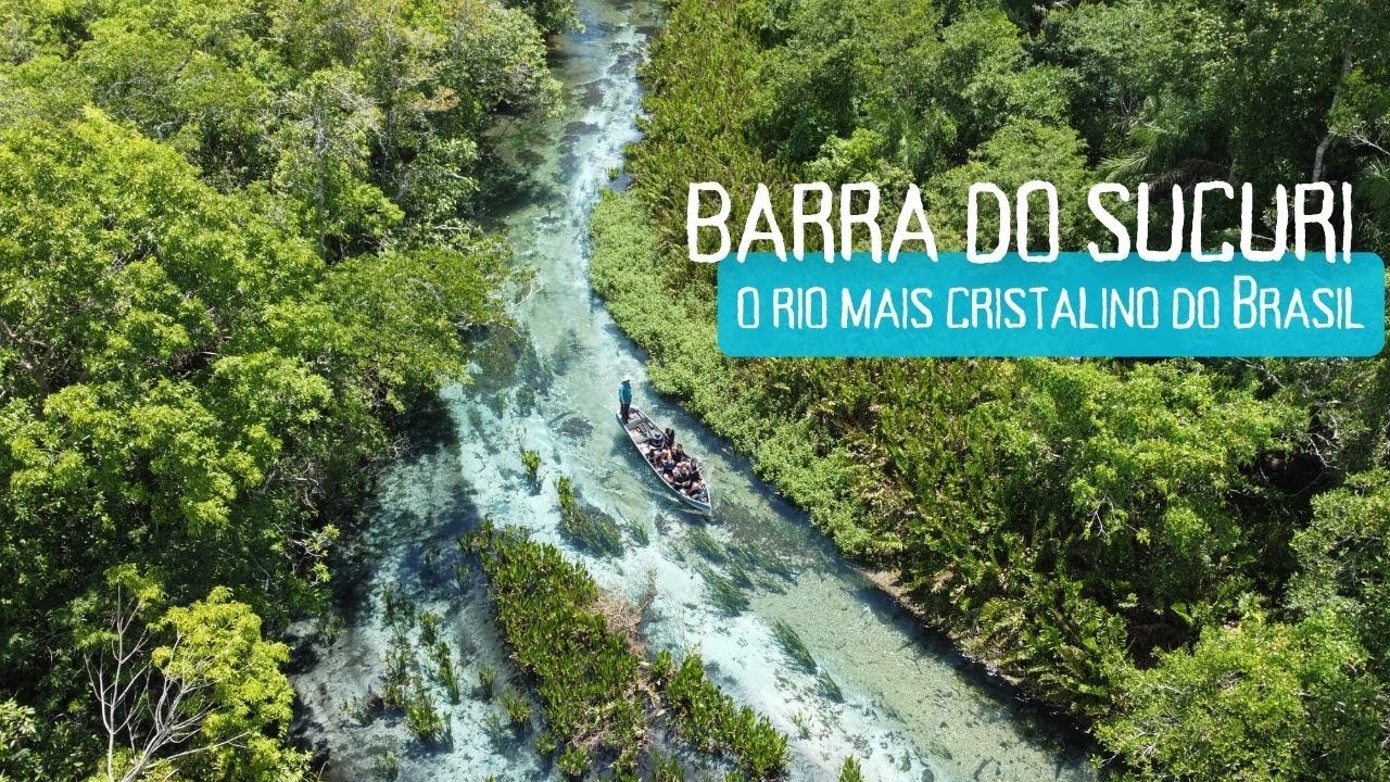 BARRA DO SUCURI, Bonito MS. Flutuação no rio mais cristalino do Brasil e 3º mais cristalino do mundo