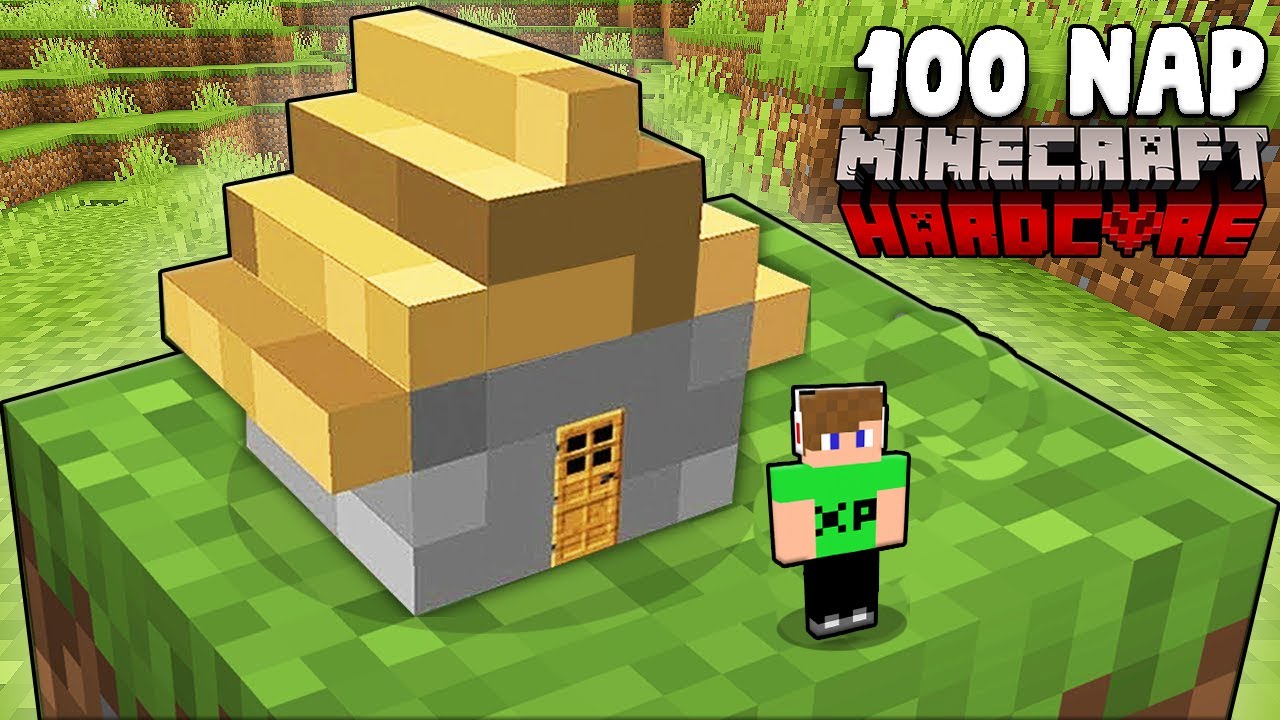 100 NAP KICSI VILÁGBAN A MINECRAFT-BAN! 😱