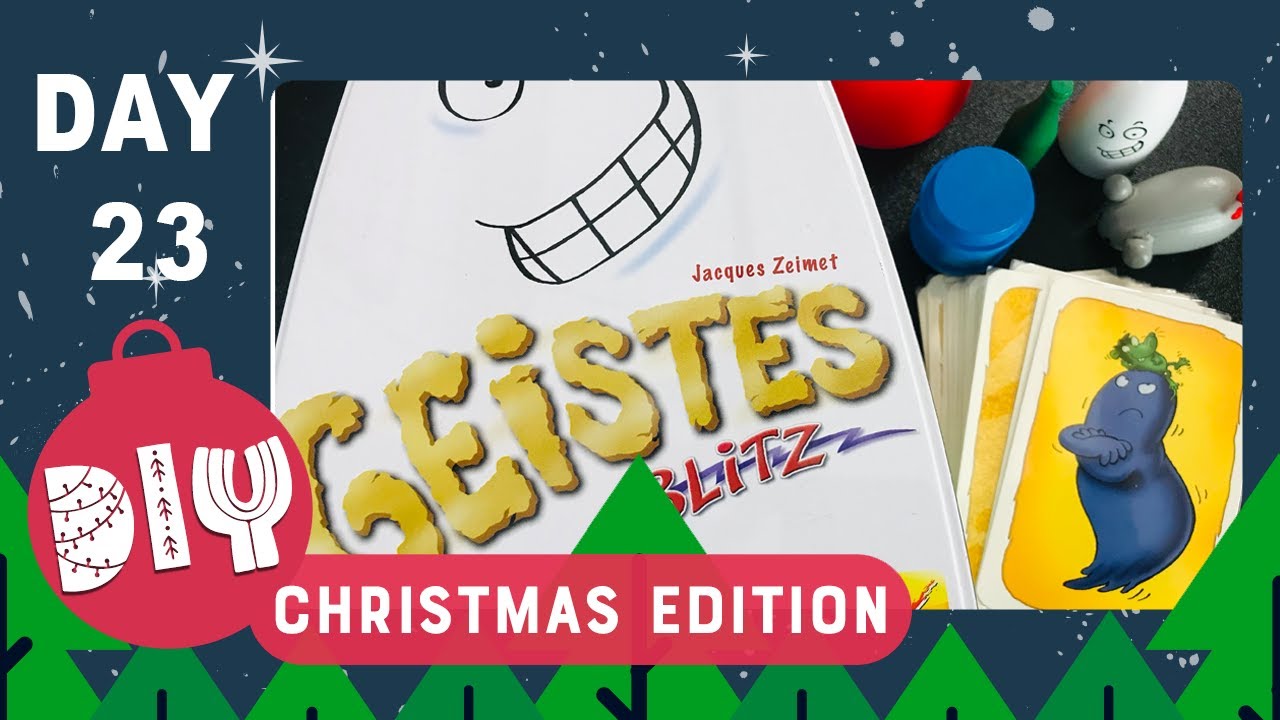 VLOGMAS DAY 23:  BOARDGAME FEAT. GEISTES BLITZ SPOOKY DOO