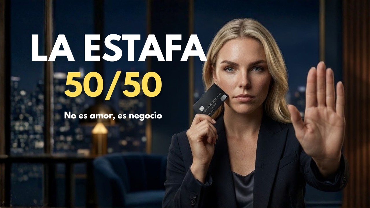 La estafa del 50/50: Por qué pagar 'a medias' te está empobreciendo (y a él no)