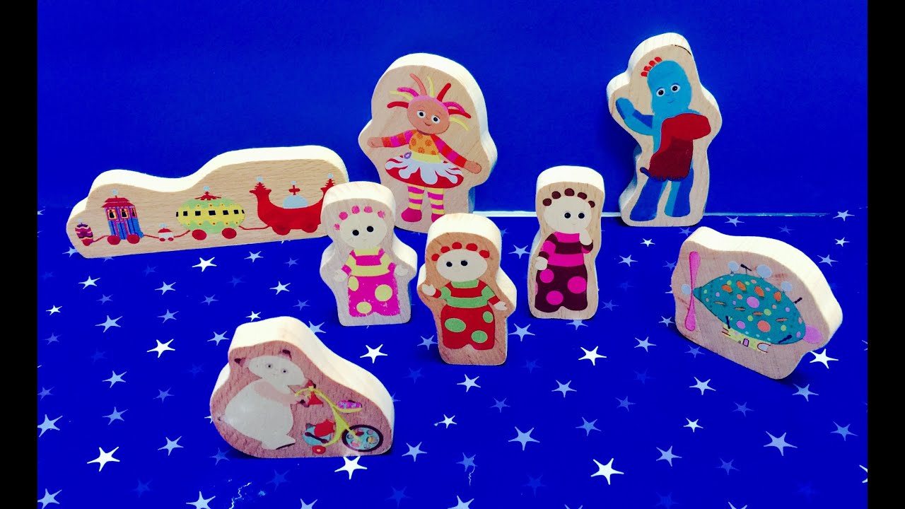IN THE NIGHT GARDEN Wooden Figure Toys!!