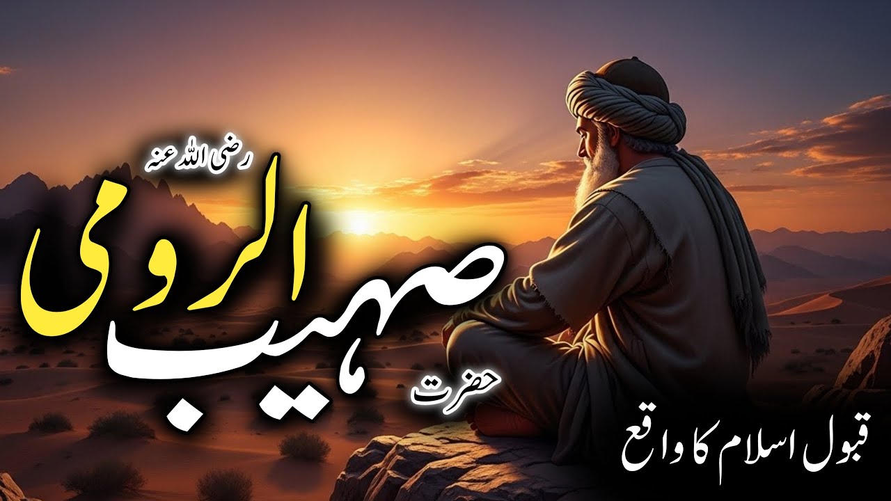 Hazrat Sohaib Roomi Ka Qabool Islam Ka Waqia | Hazrat Sohaib Roomi History | Sami Voice Studio