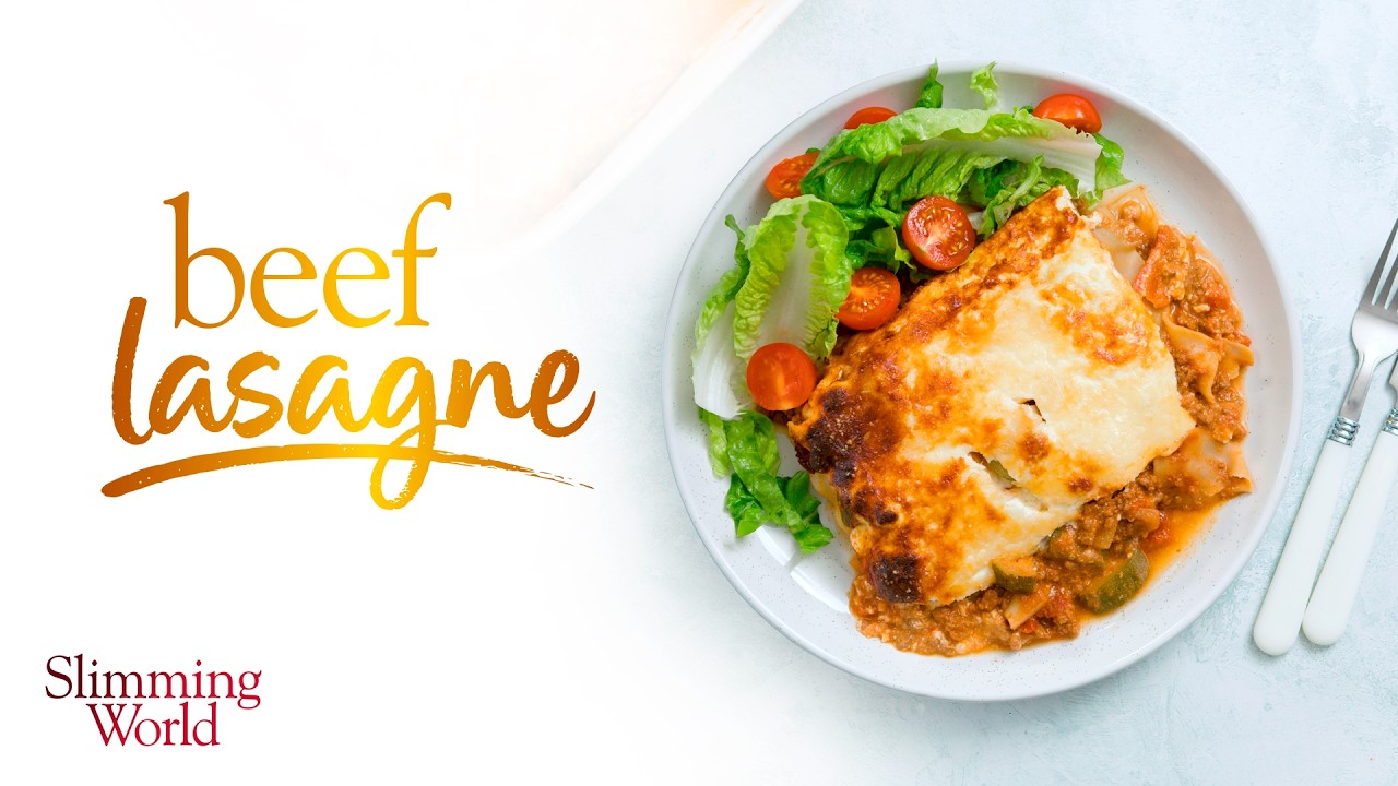 The easiest Slimming World beef lasagne recipe - comfort food without the guilt 🤯🍝