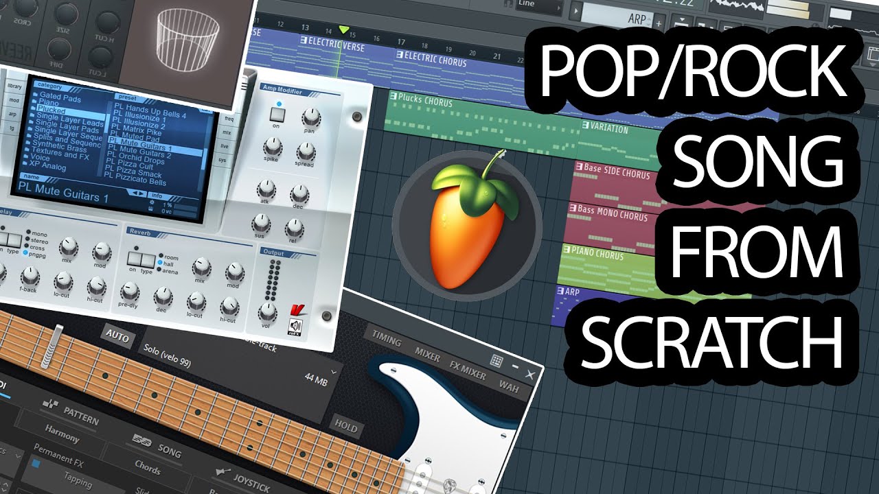 MAKE POP/ROCK TRACK IN 12 MINUTES [FL STUDIO]