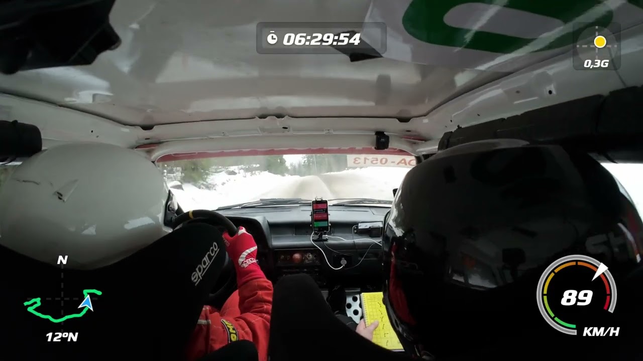 Auto Sorsa Riihimäki Ralli, 28.2.2026, EK2 - #104 Suzuki Swift GTI 1.3