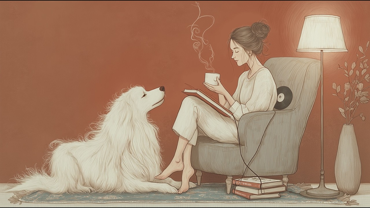 Relax Room Jazz Tea Time ☕ Quiet Vintage Mood
