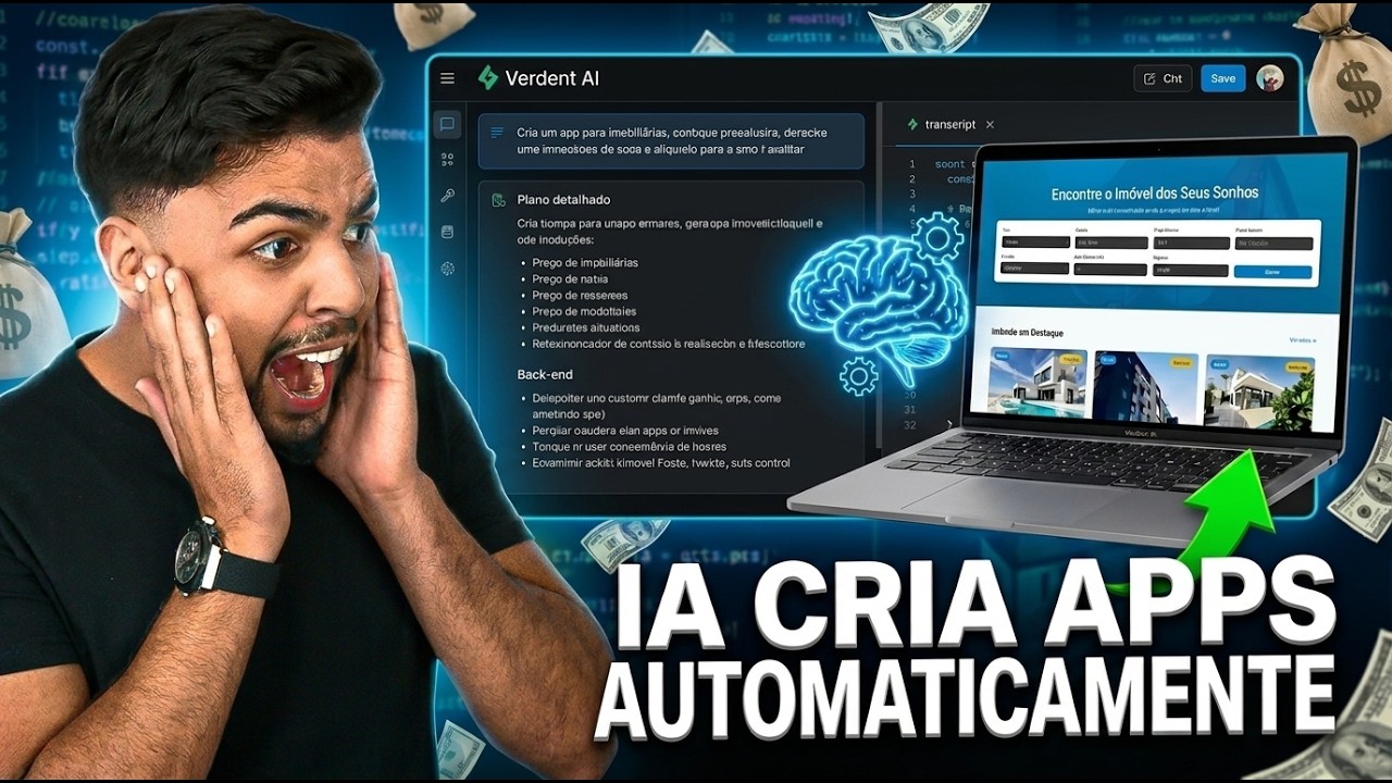 🚀 NOVA IA Cria Apps Sozinha e Já Tem Gente Faturando Com Isso 