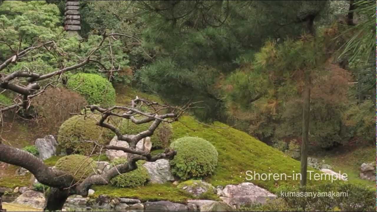 青蓮院門跡と庭園　Shoren-in Temple & Garden Kyoto Jpan