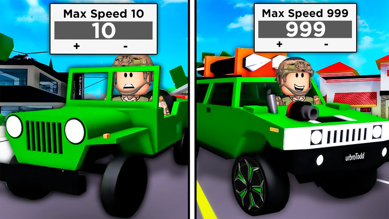 Upgrading SLOWEST To FASTEST Military Car!!  (Brookhaven RP)